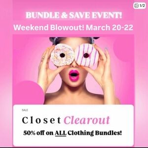 BUNDLE & SAVE EVENT!!!